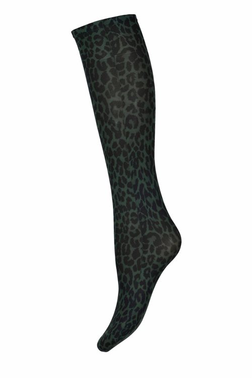 Sneaky Fox - Leopard Knee Socks